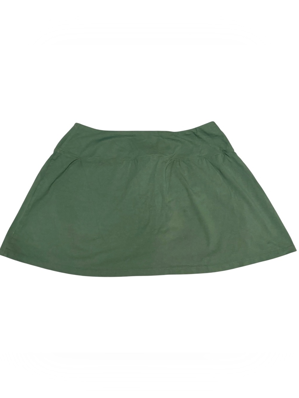 wild fable ~ Olive Green ~ Mini Skort ~ 98% Cotton Shorts Built in Under Skirt